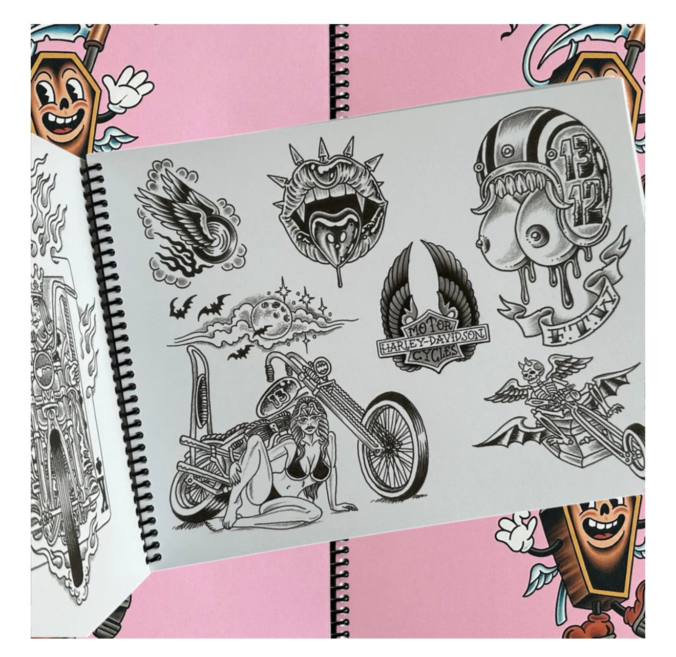 Frank Ball Tattooing Flash Book