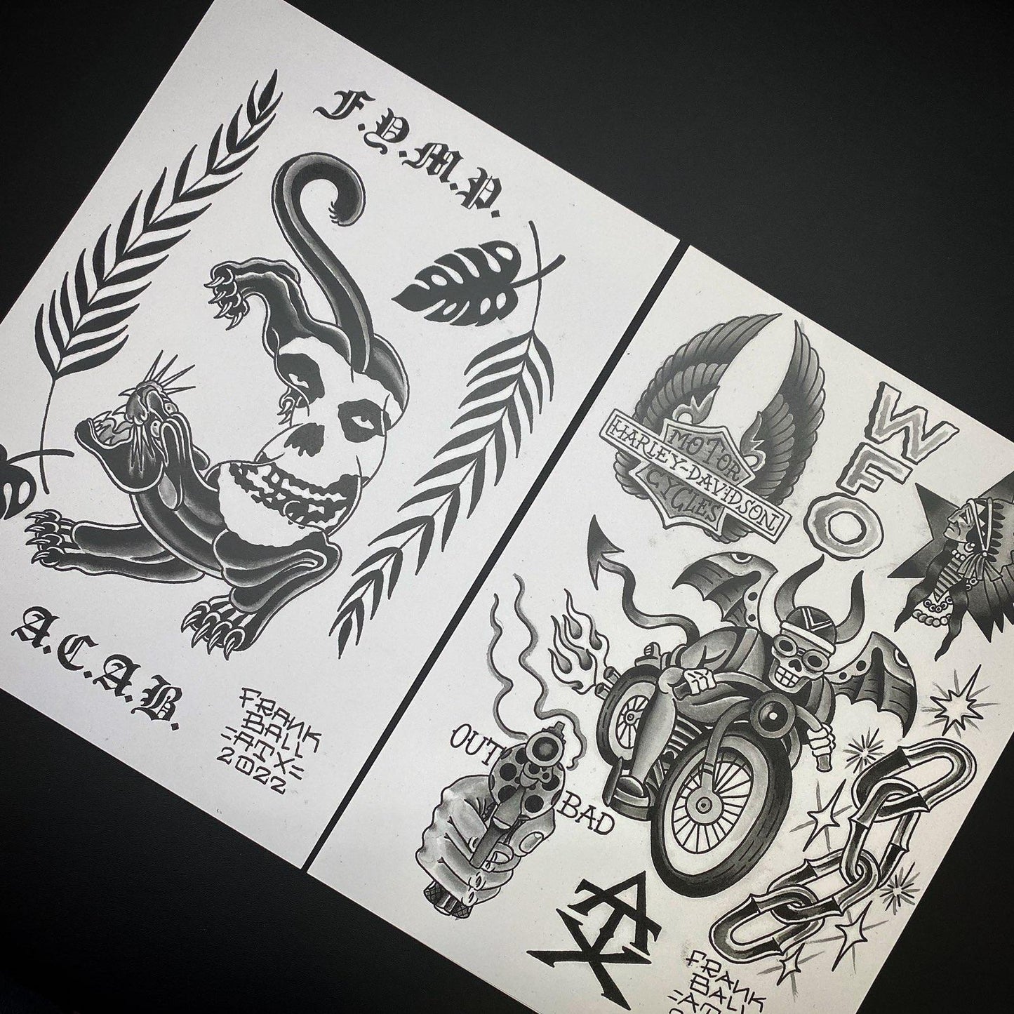 Water Color Print Set