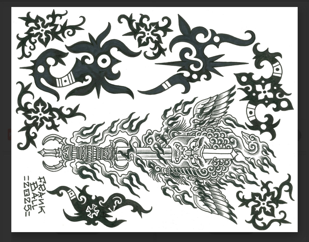 12 sheets dark frank Ball flash