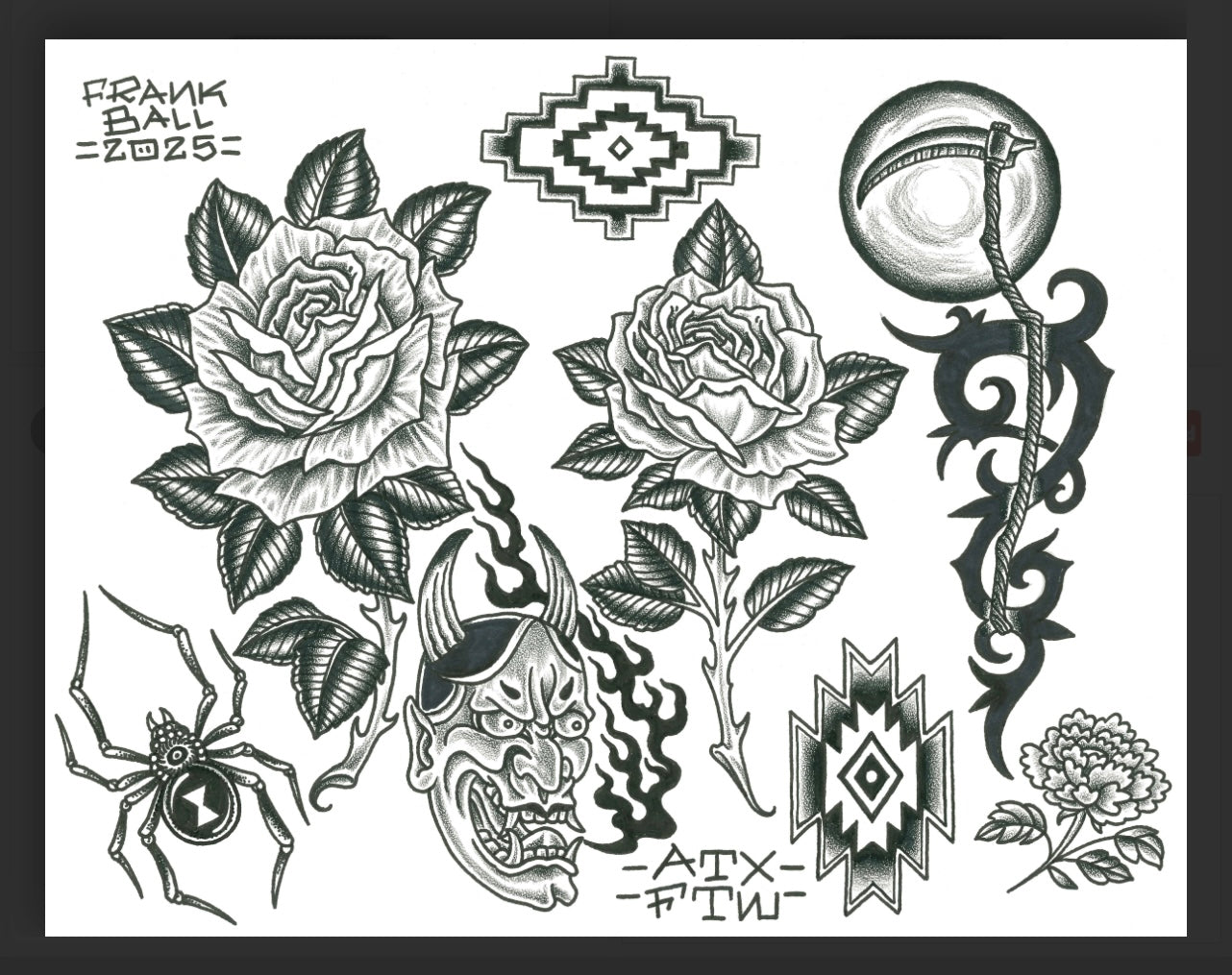 12 sheets dark frank Ball flash