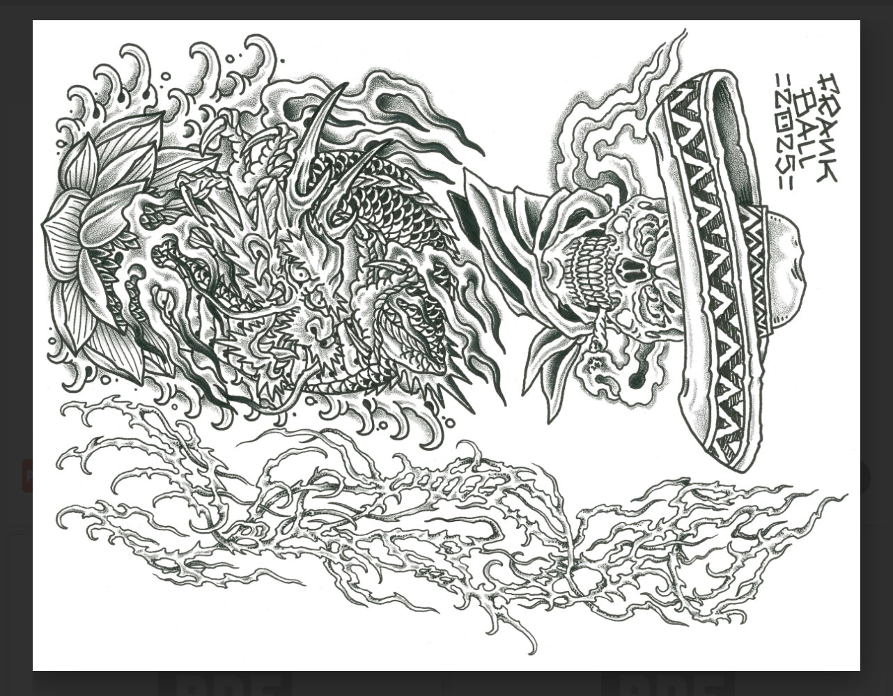 12 sheets dark frank Ball flash