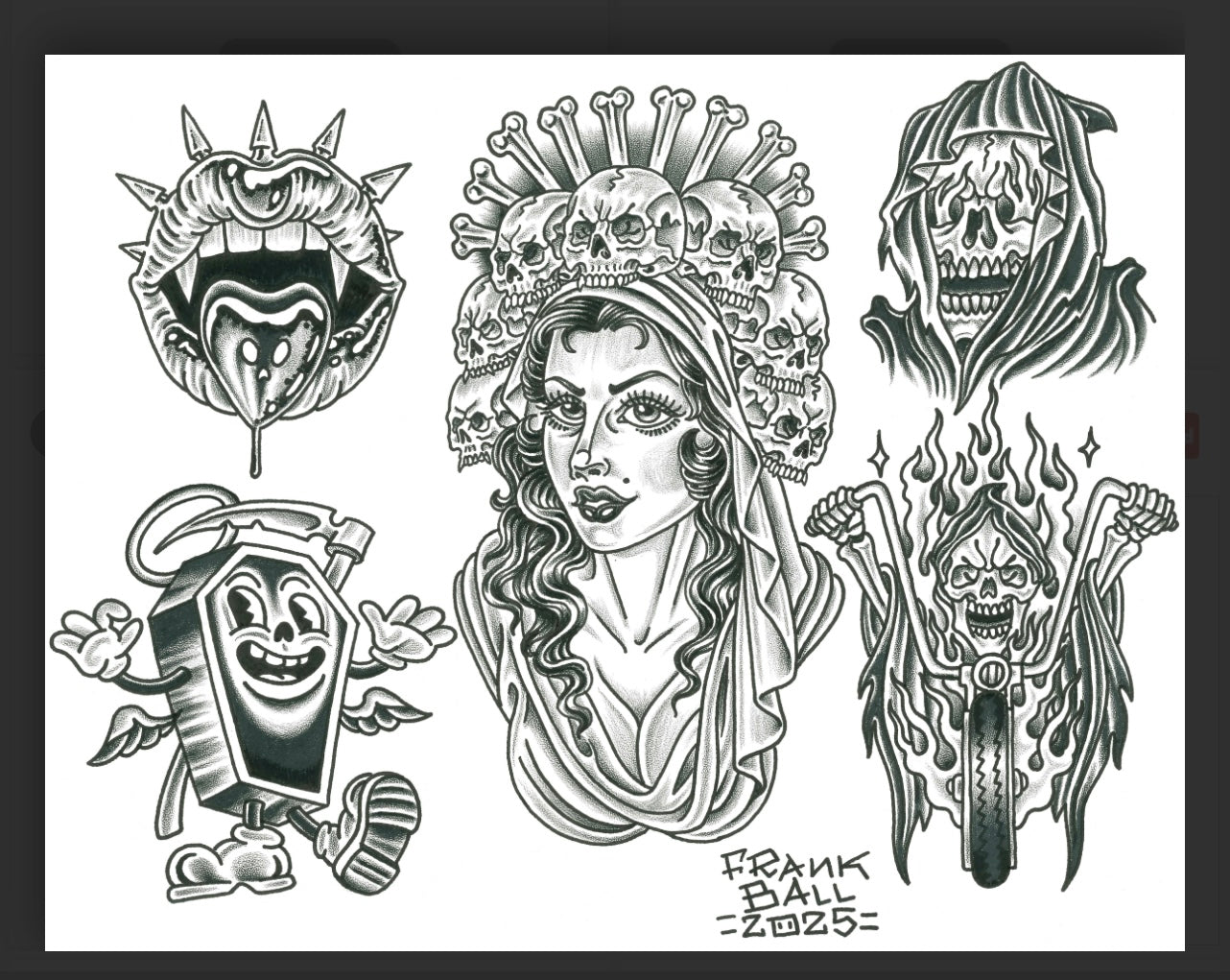 12 sheets dark frank Ball flash